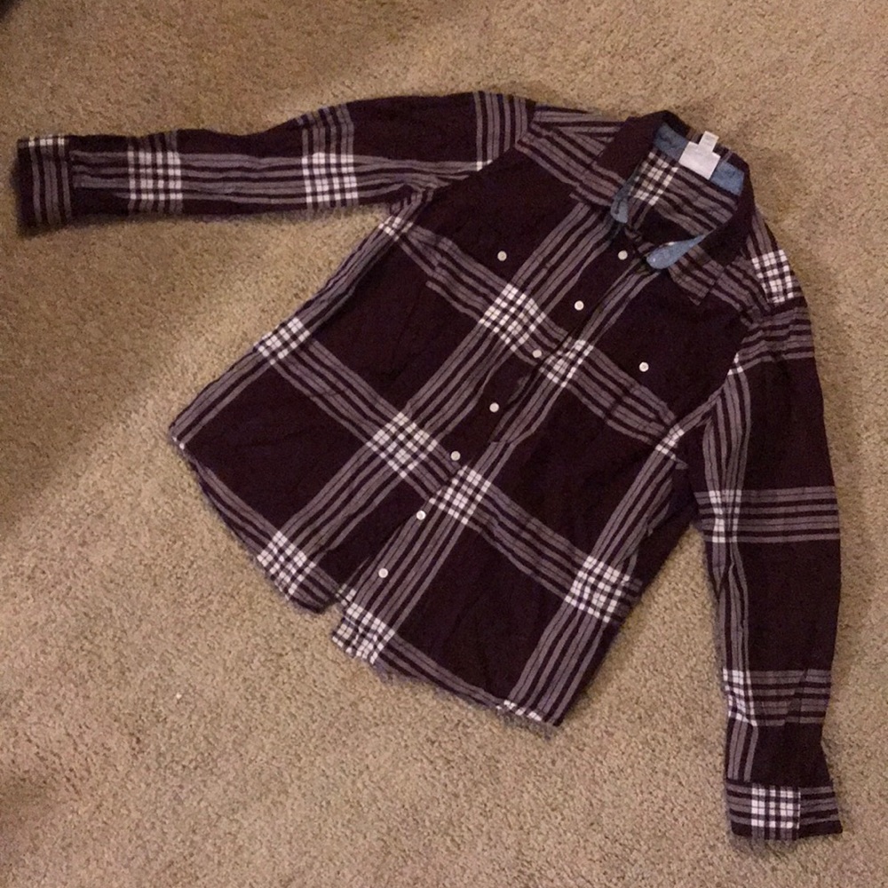 At. Johns Bay plaid shirt